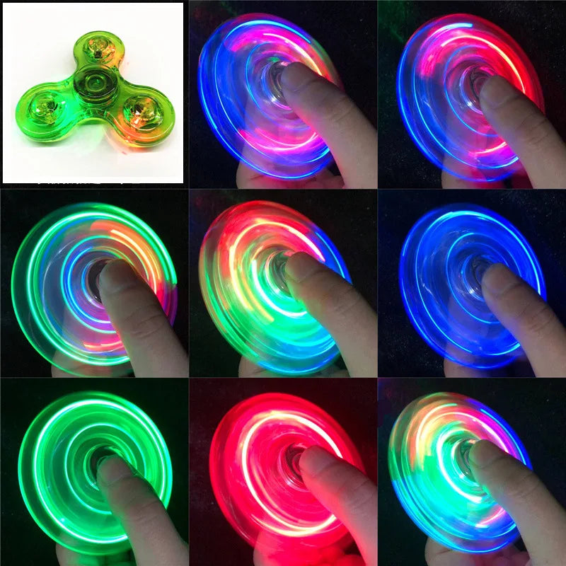 LED Glow Fidget Spinner