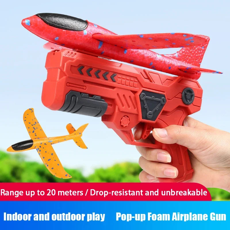 Foam Ejection Aircraft Toy