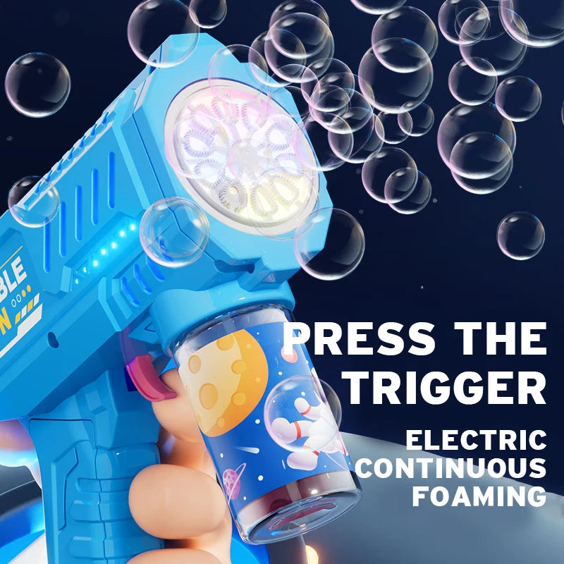 Automatic Bubble Blowing Gun