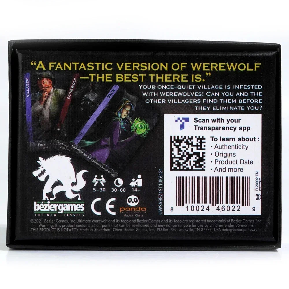 Ultimate Werewolf Card Game