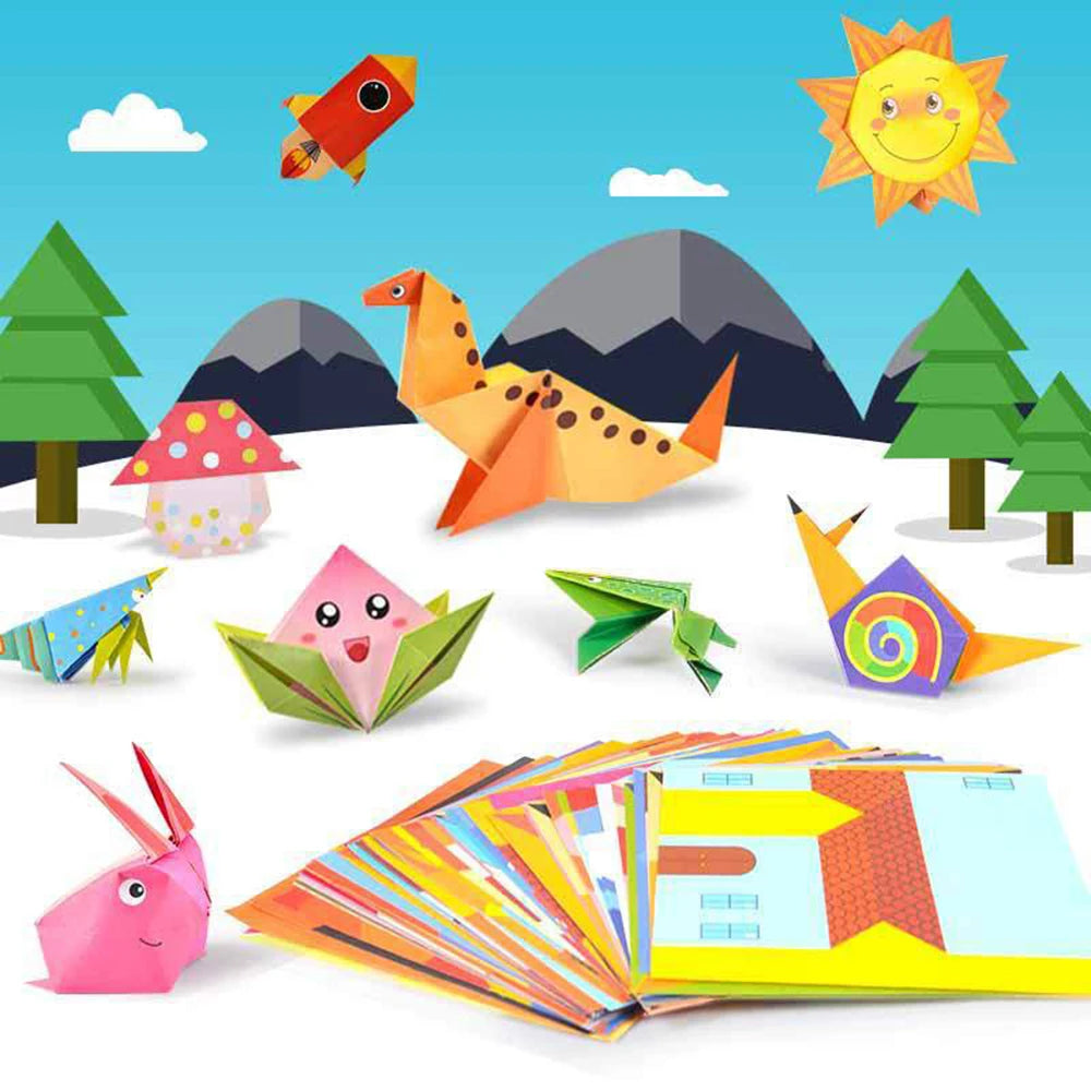 Montessori 3D Animal Origami Craft Kit